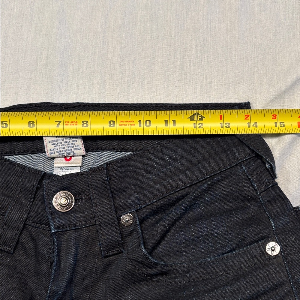 True Religion Men's Relaxed Jeans - Dark Gray - Picture 10 of 13